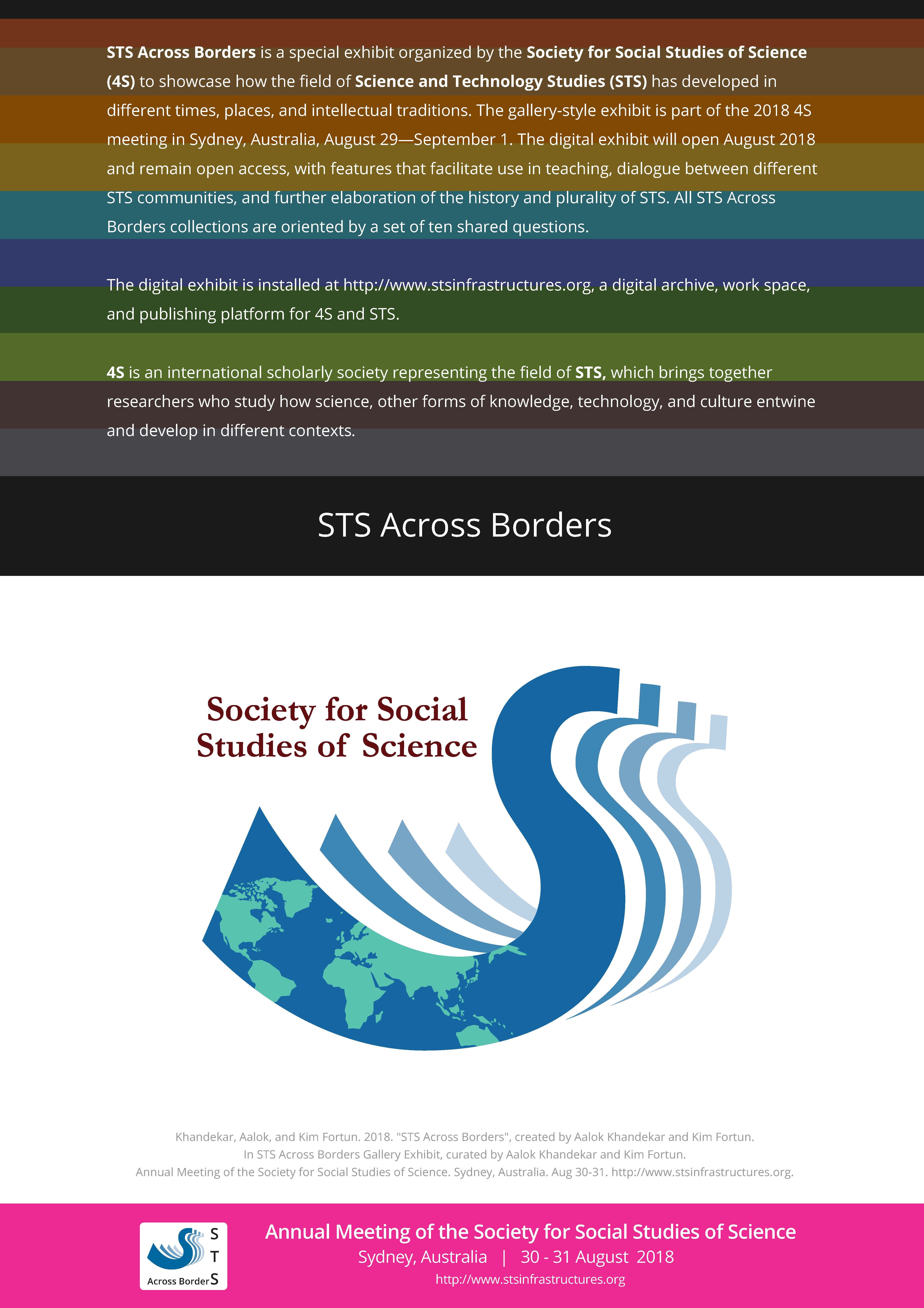STS Across Borders Cover Poster