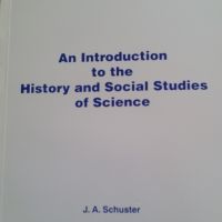 JA Schuster course at Wollongong, History and Social Studies of Science