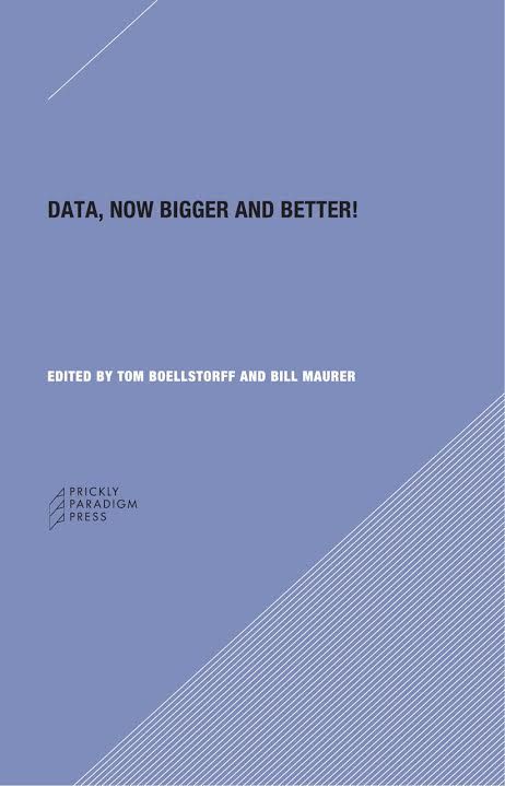 Data - Boellstorff and Maurer