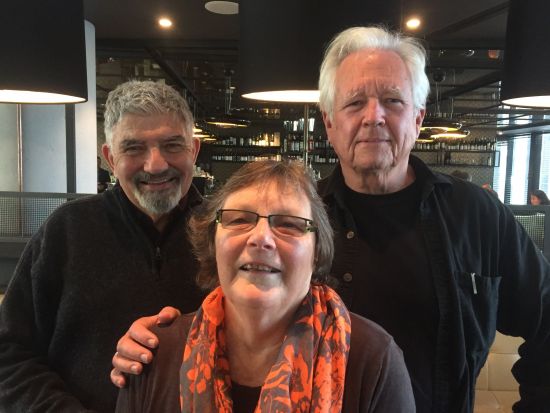 Photo of David Wade Chambers, David Turnbull and Helen Verran