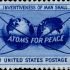 Atoms for peace post stamp